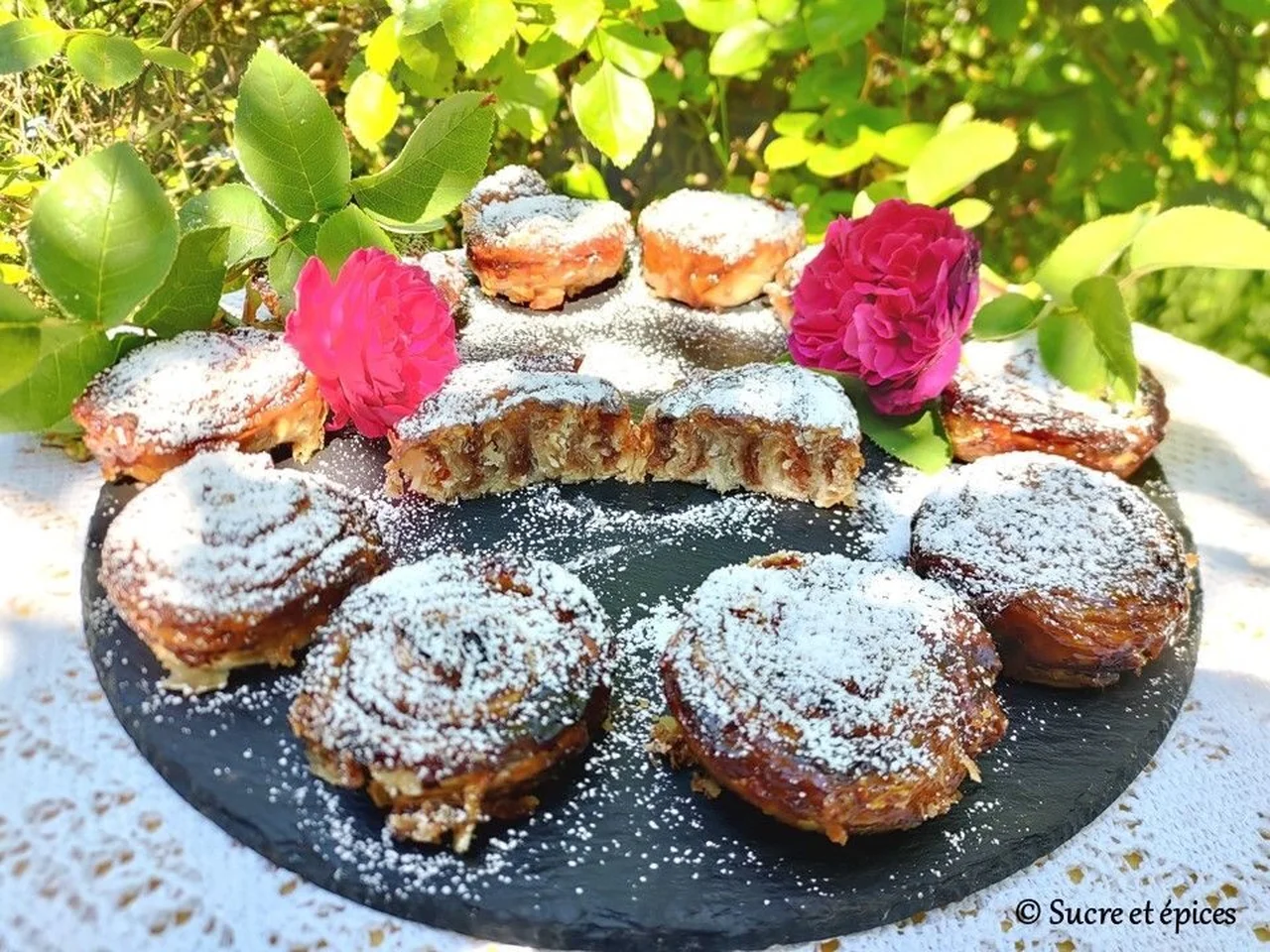 Feuilletés 100% roses