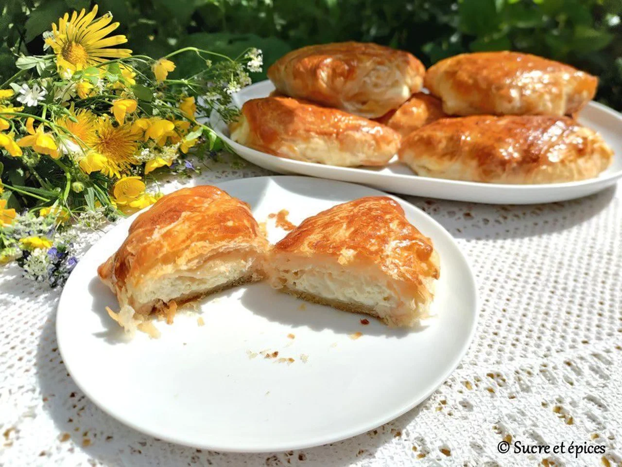 Feuilletés au fromage frais pâte filo maison
