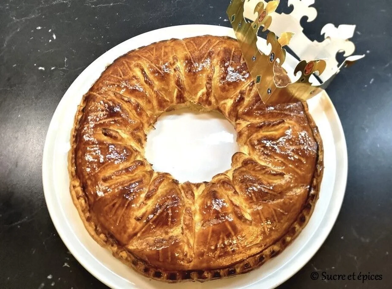 Galette-Couronne des Rois à la frangipane