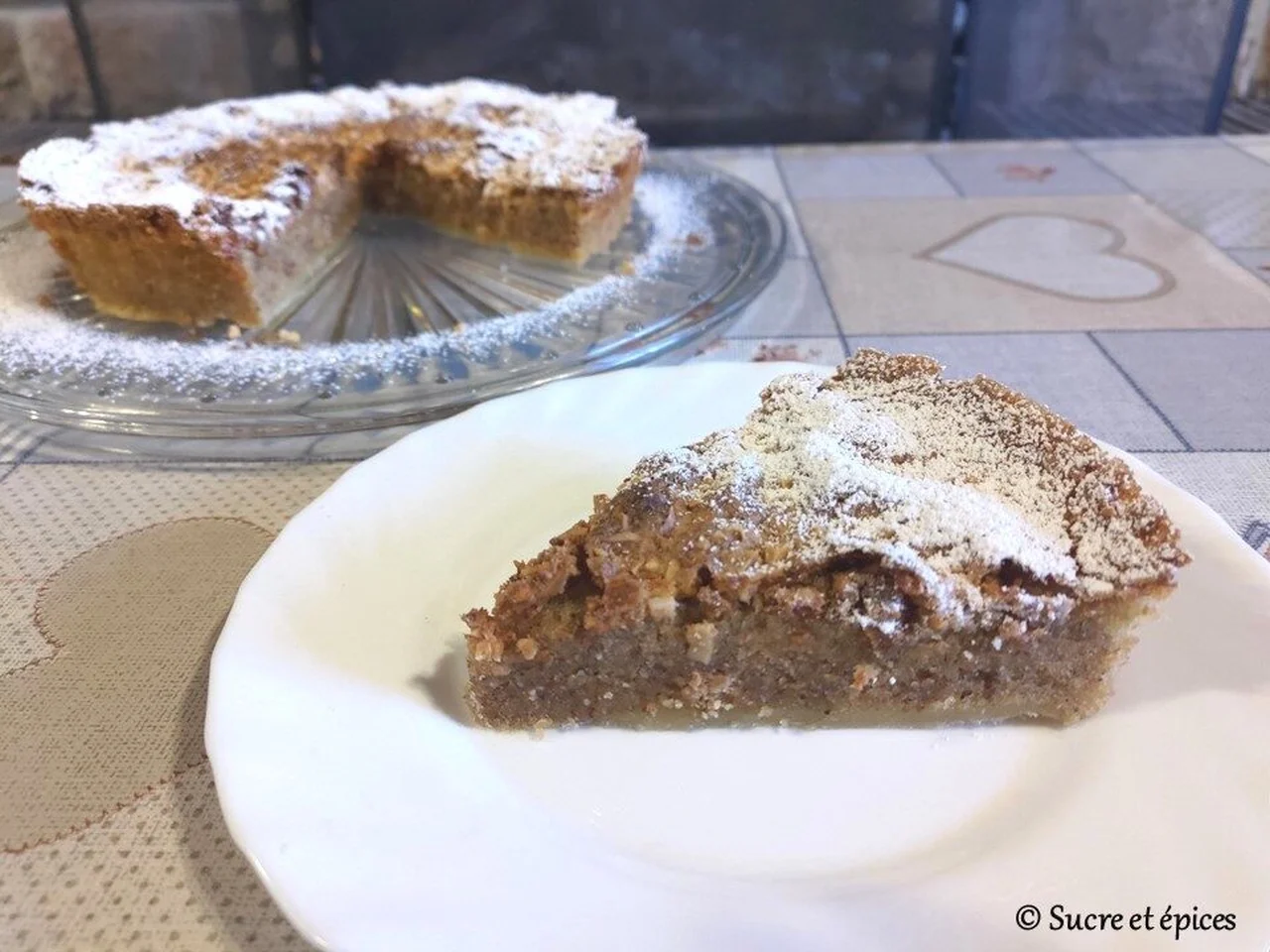 Gâteau fondant aux noisettes
