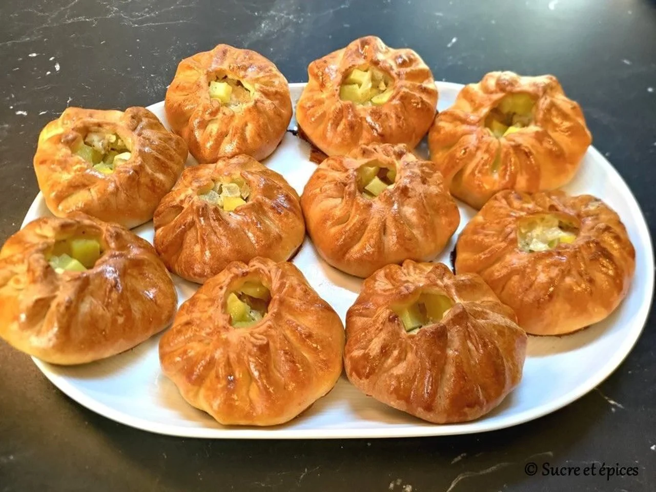 Mini tourtes au poulet et aux pommes de terre