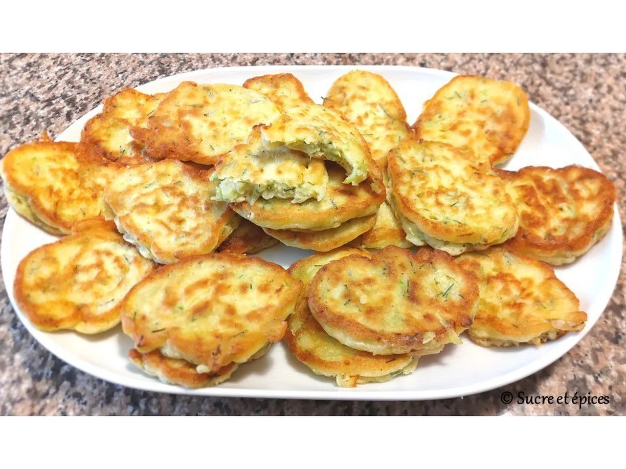Pancakes aux courgettes
