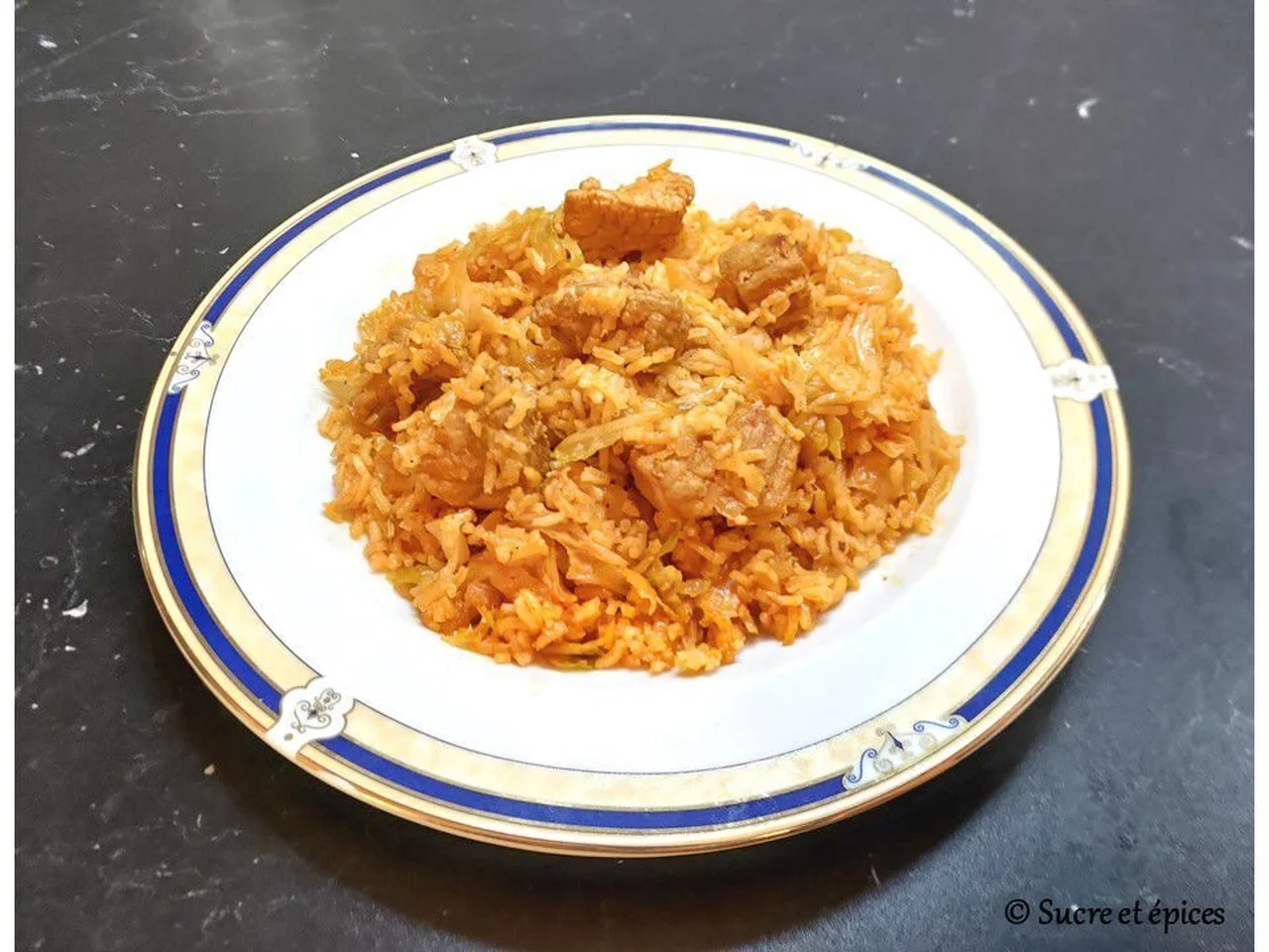 Ragoût de viande, chou et riz Sarmale lenoase