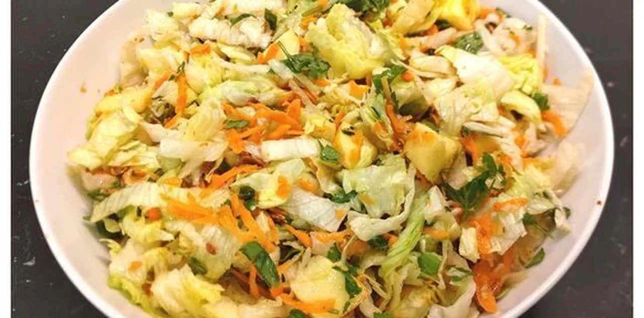 Salade d'hiver vegan