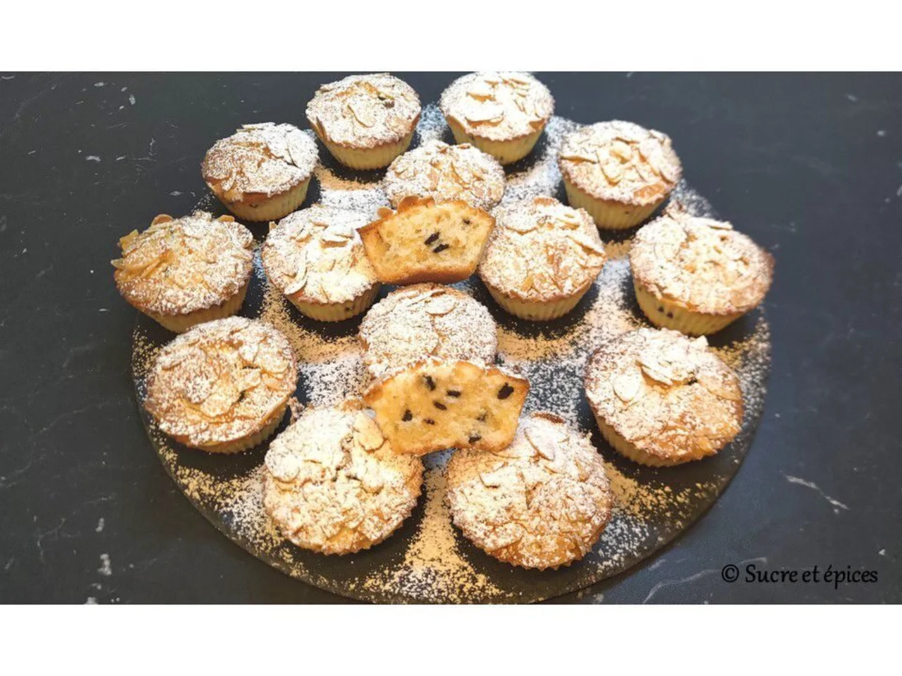 Visitandines amandes chocolat