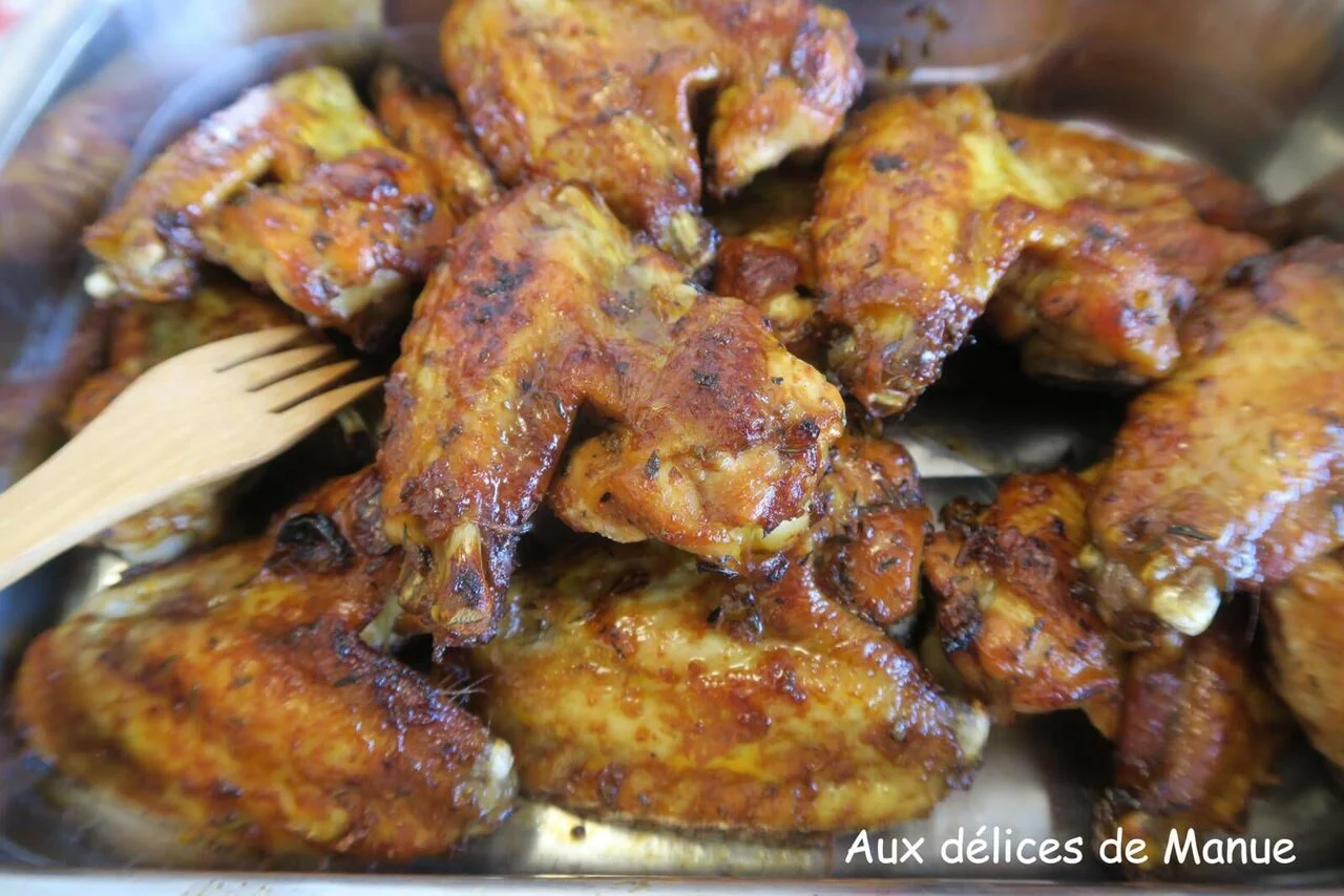 Ailes de poulet sauce barbecue