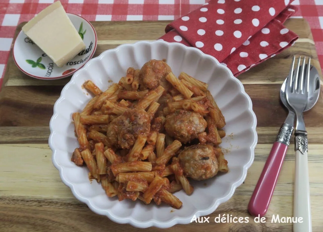 Maccheroni et polpettes della Nonna