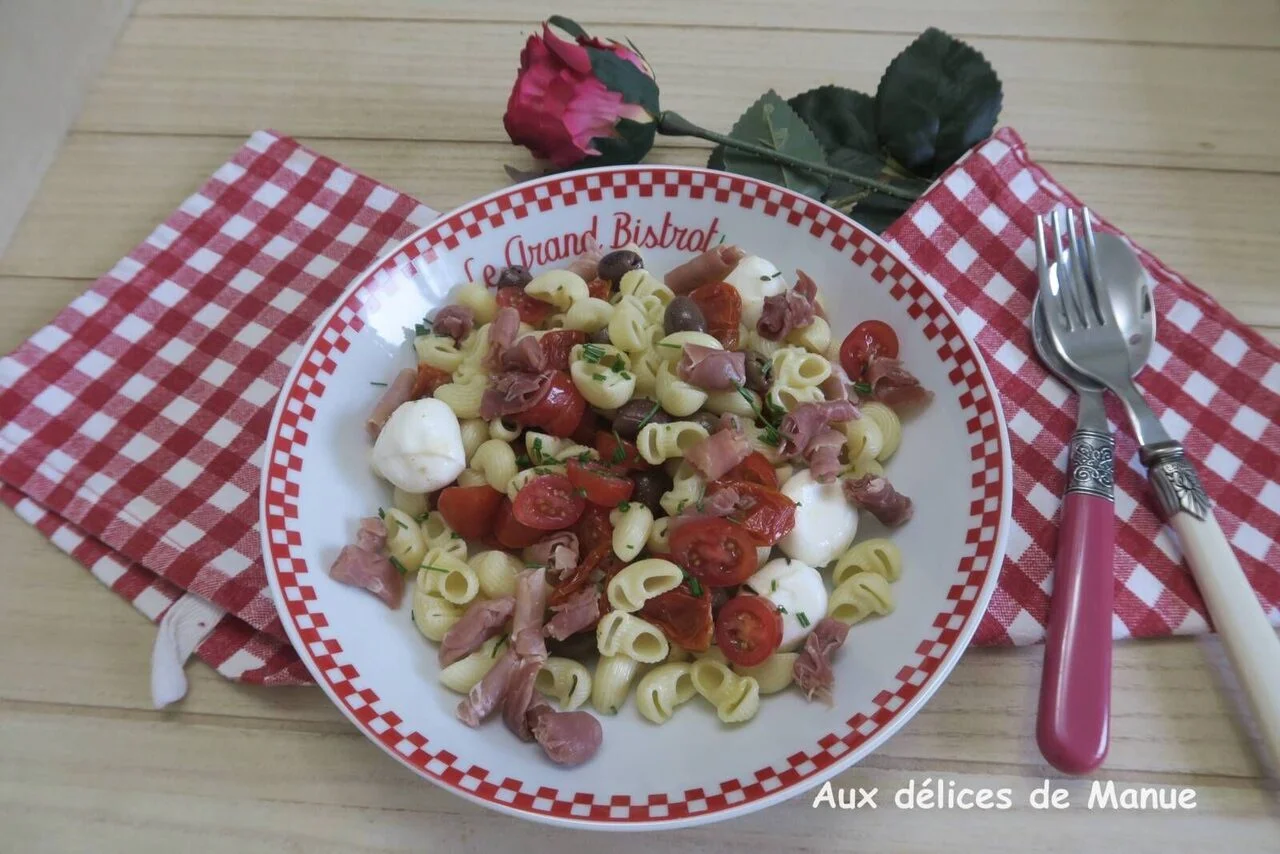Salade de pâtes à l'italienne