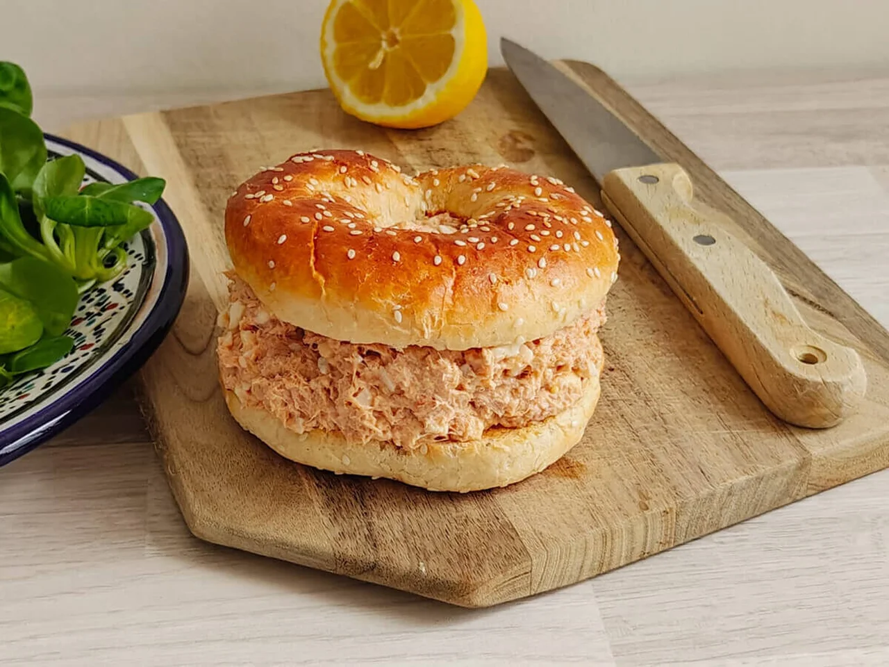 Bagel au thon