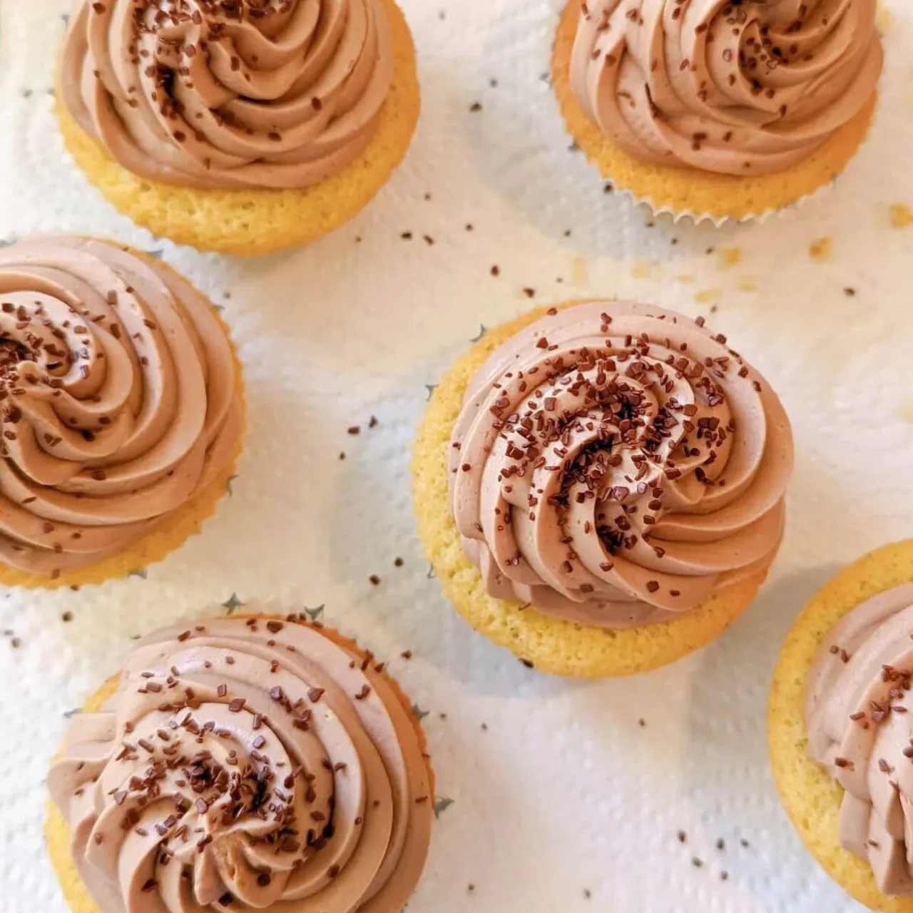 Cupcakes au Kinder facile
