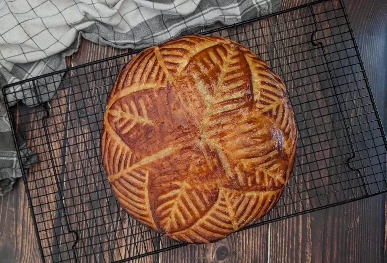 Galette des rois noisettes et chocolat
