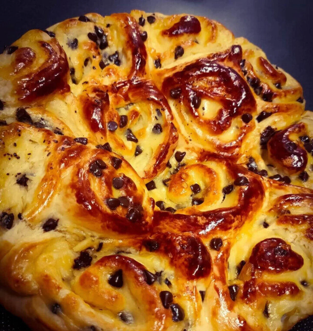 Gâteau chinois aux pépites de chocolat