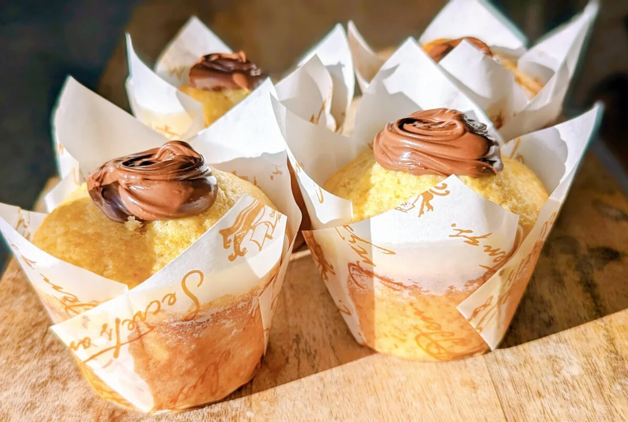 Muffins fourrés au Nutella