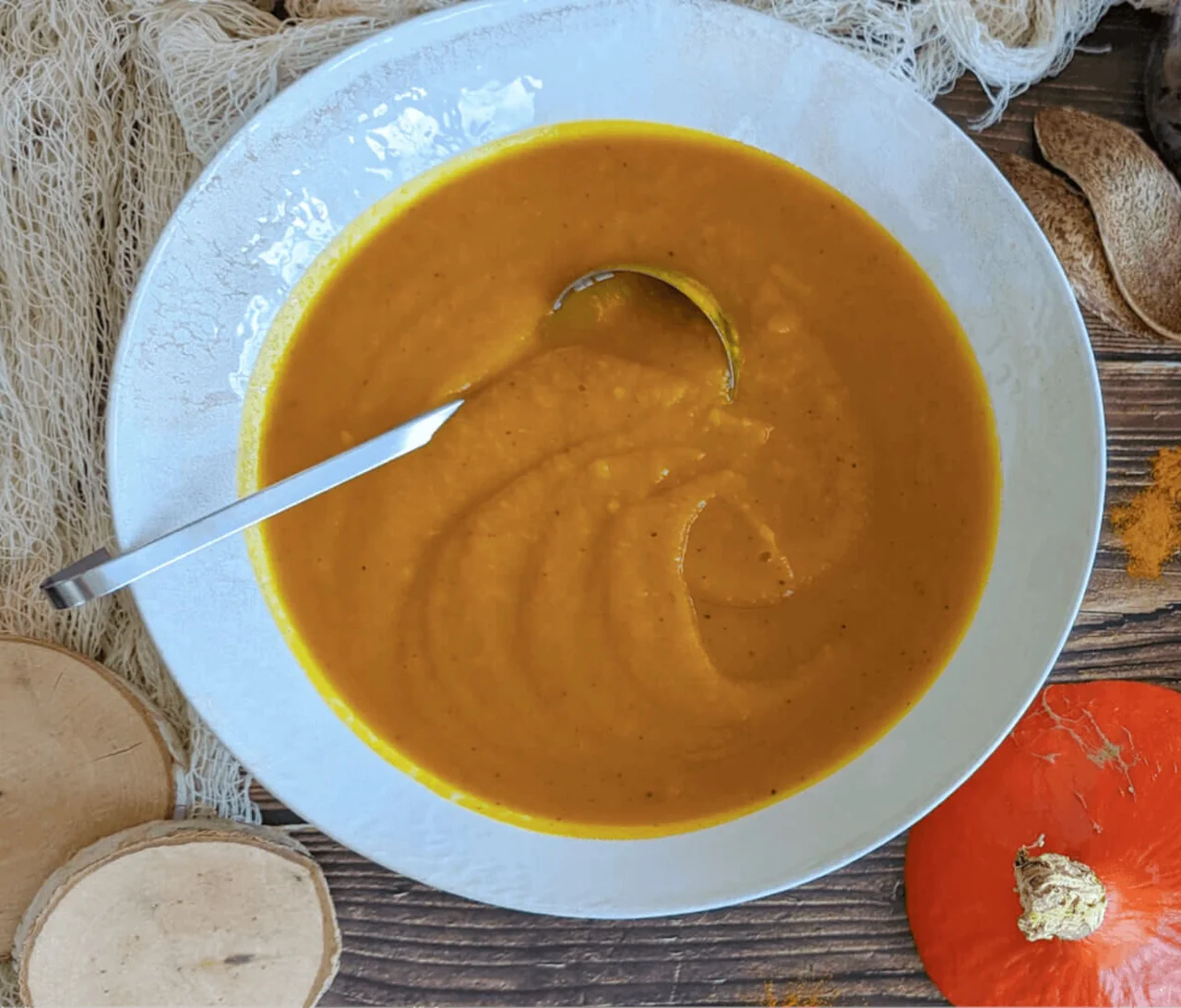 Soupe de potimarron d'automne