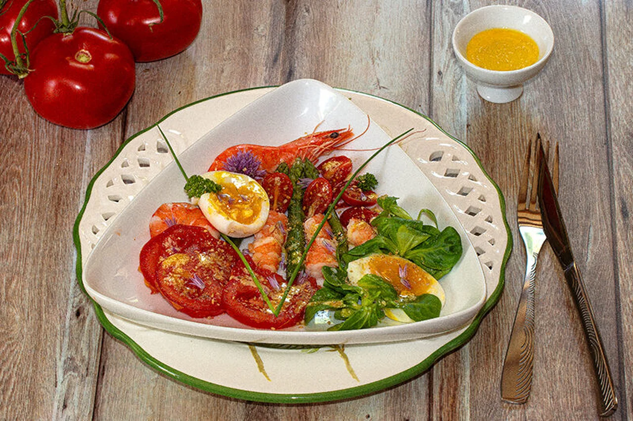 Salade composée à ma façon