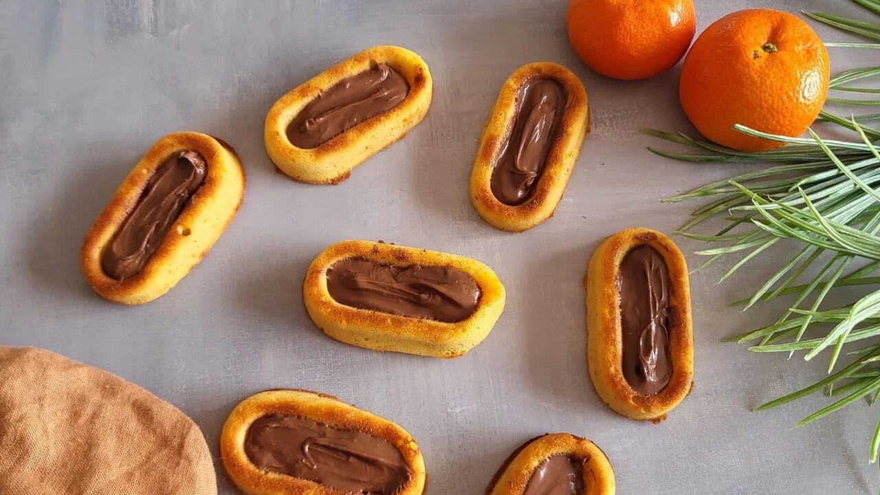 Petit gâteau clémentine et chocolat