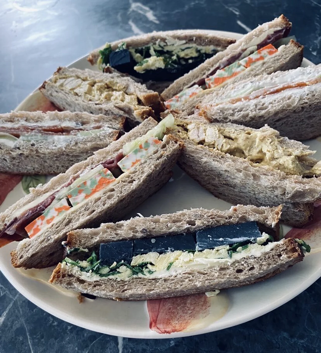 Finger sandwiches