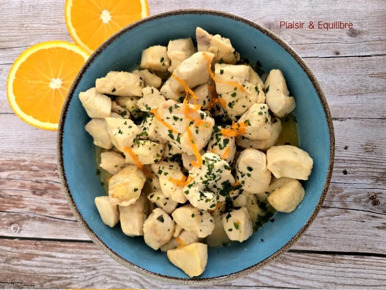 Poulet sauté à la confiture d'oranges