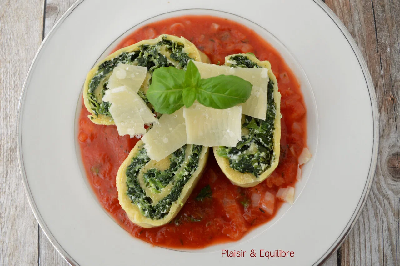 Rotolo di spinaci e ricotta