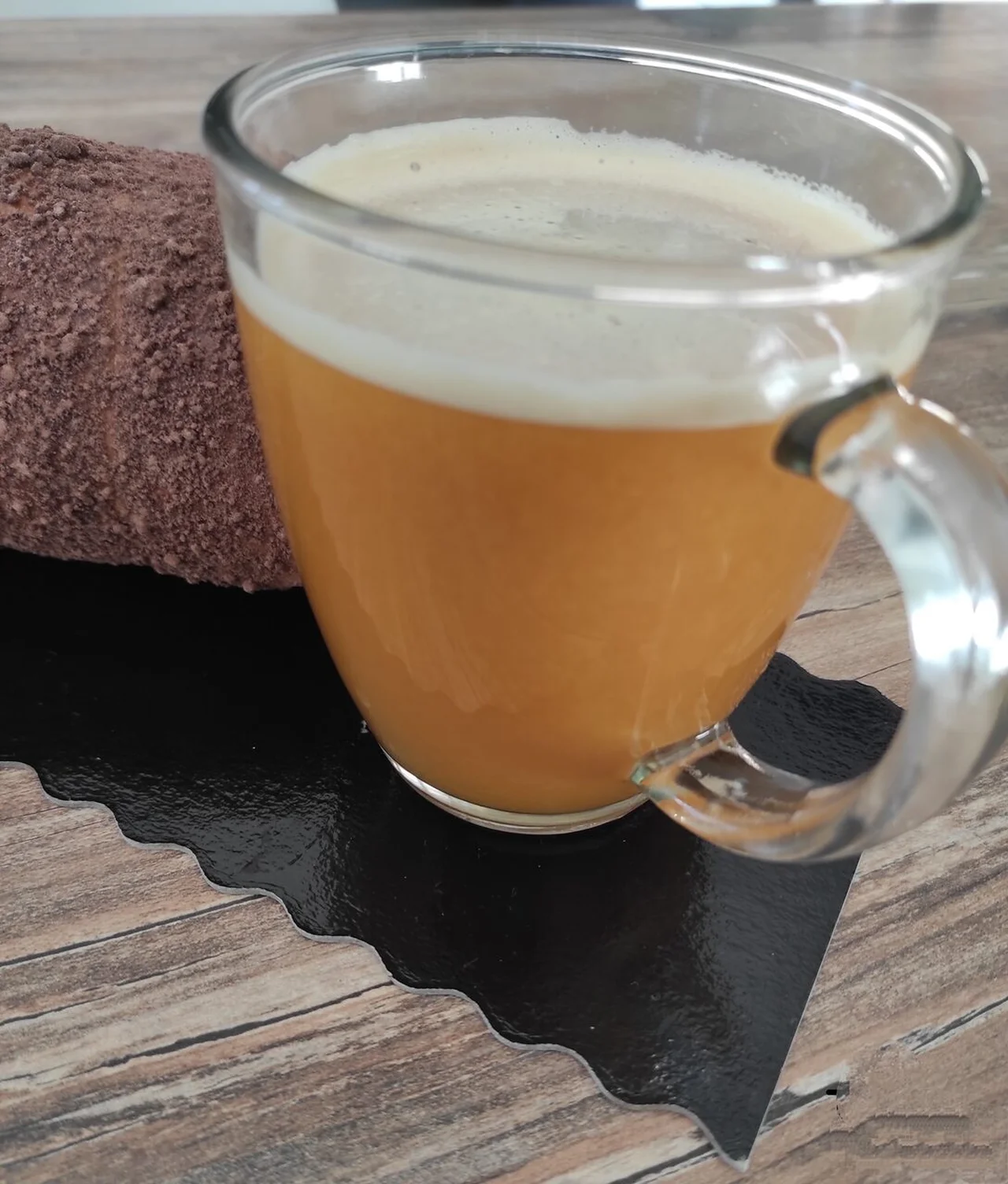 Mocktail café, clémentine, châtaigne