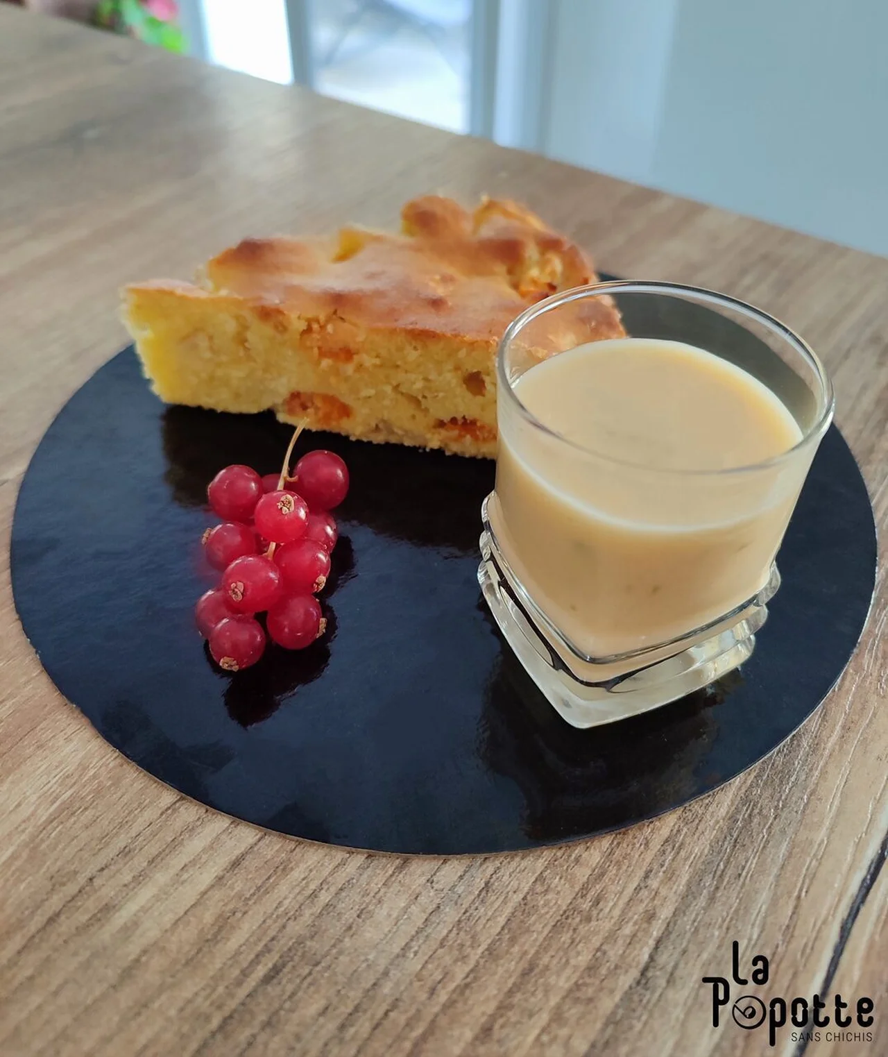 Moelleux pêche abricot et amandes