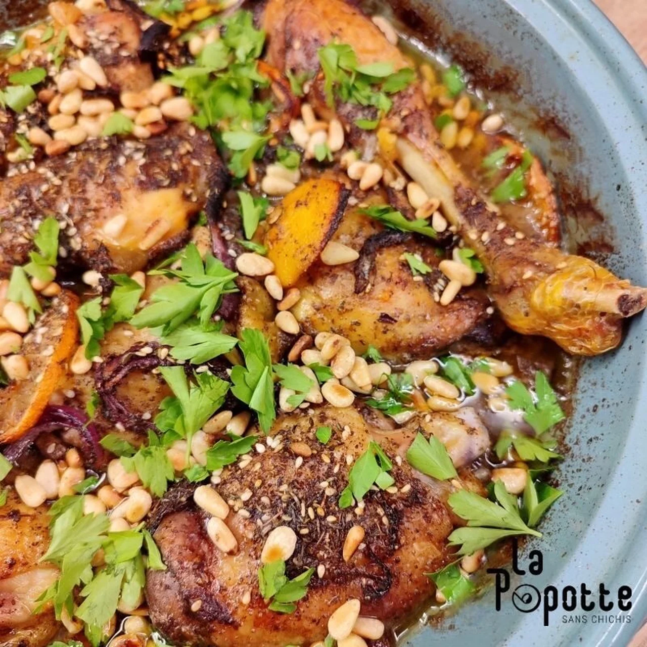 Poulet au citron et zaatar d'Ottolenghi
