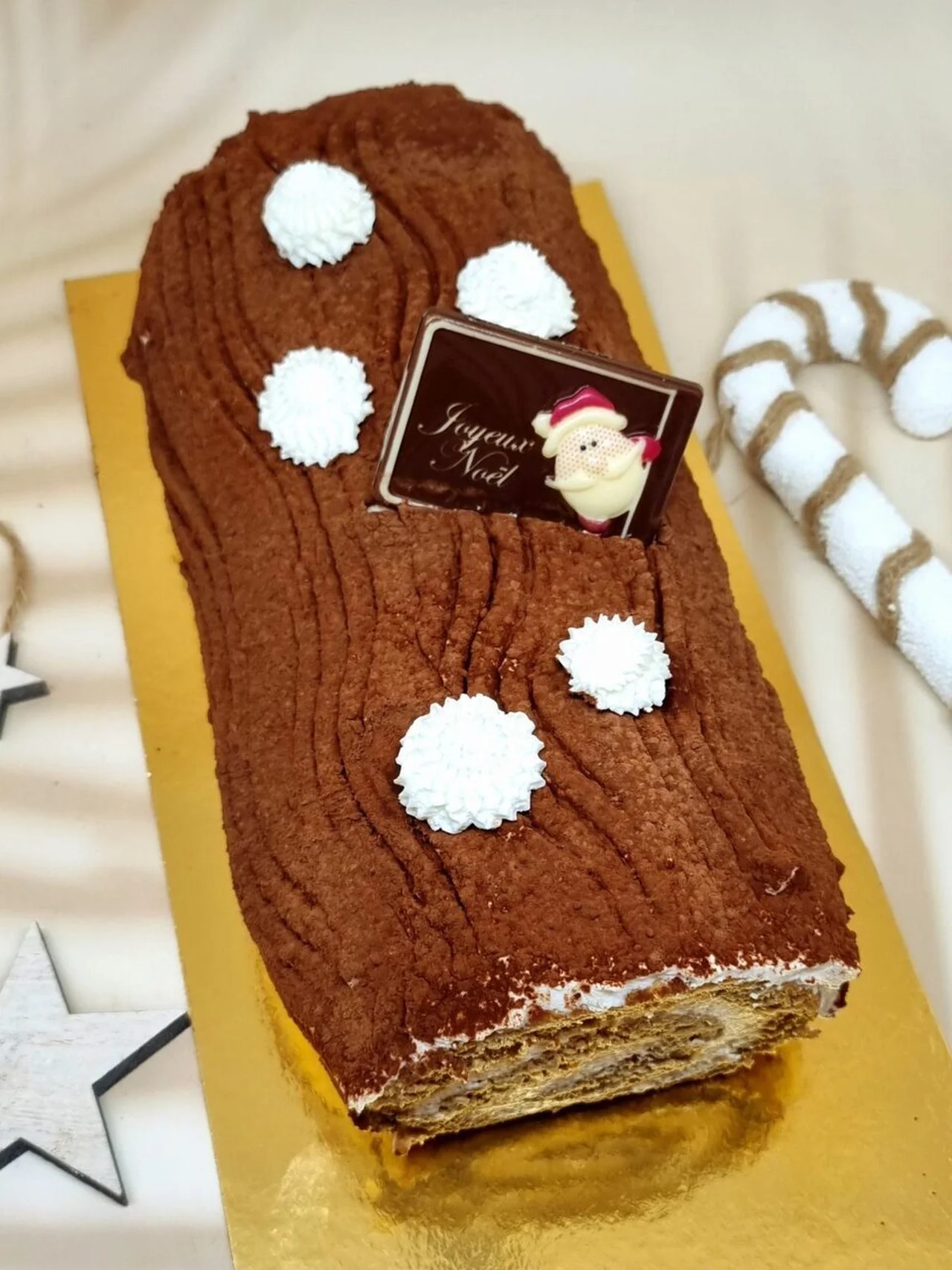 Bûche tiramisu ultra-simple