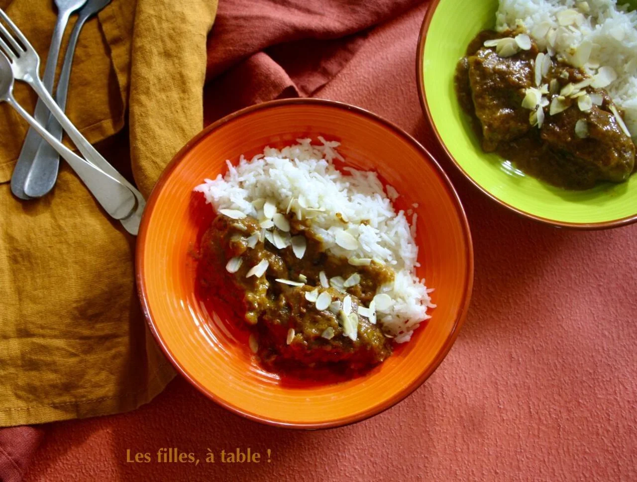 Curry de joues de porc