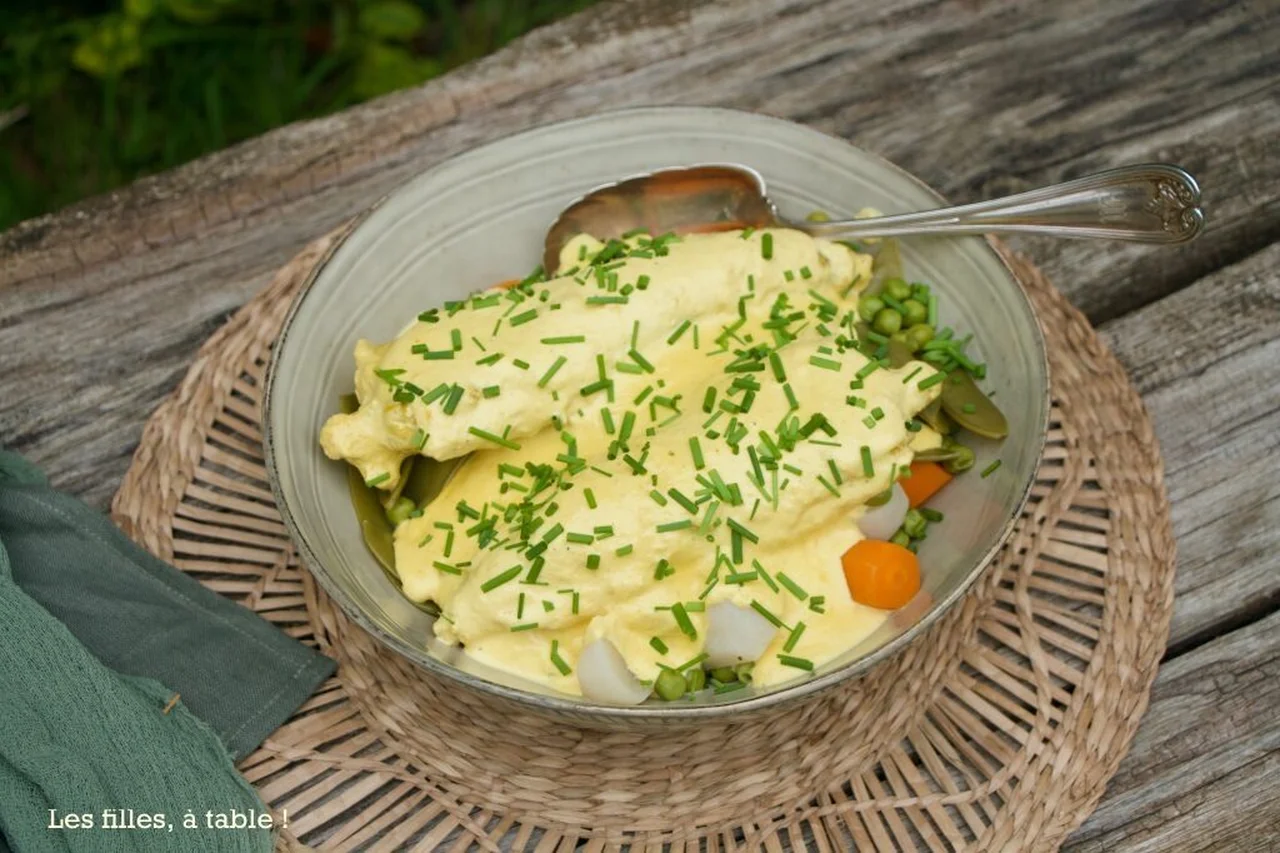 Navarin de lotte et légumes de printemps