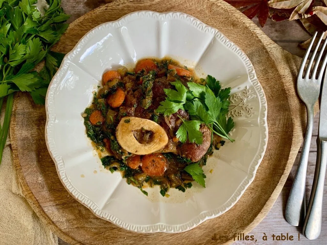 Osso buco à la milanaise