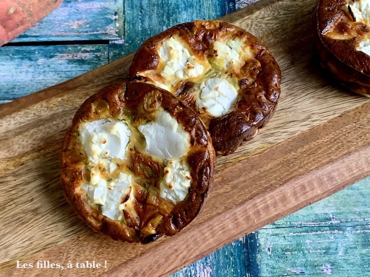 Quiche sans pâte poireaux et patate douce