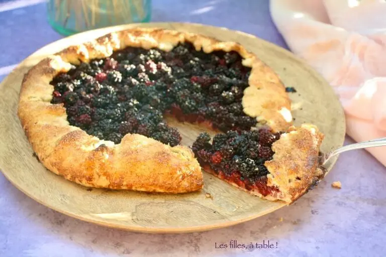 Tarte rustique aux mûres