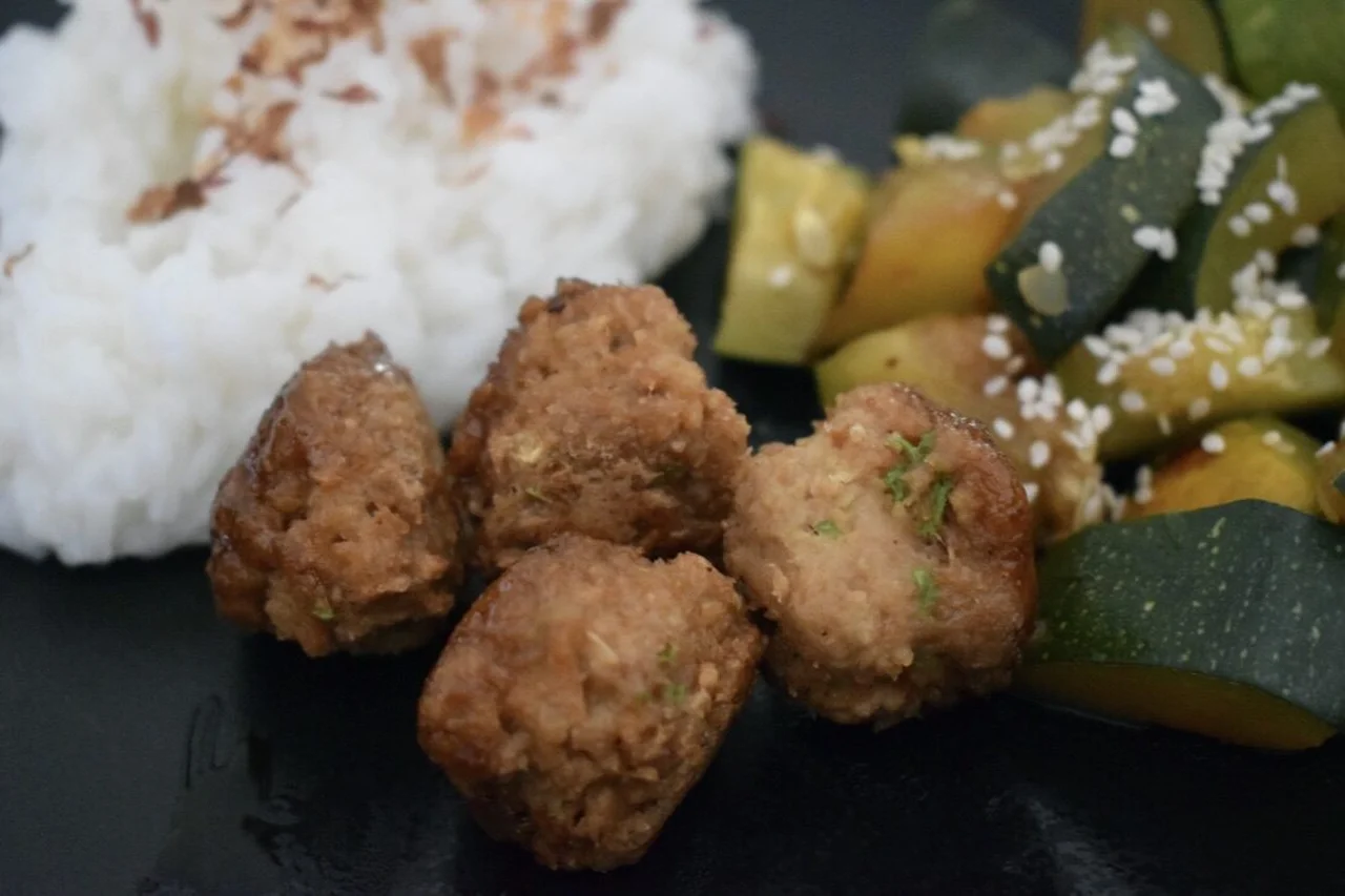 Boulettes végétariennes à la japonaise