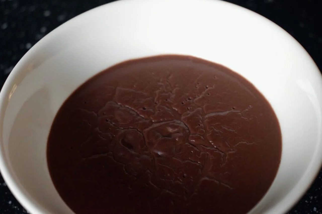 Crème orange et chocolat