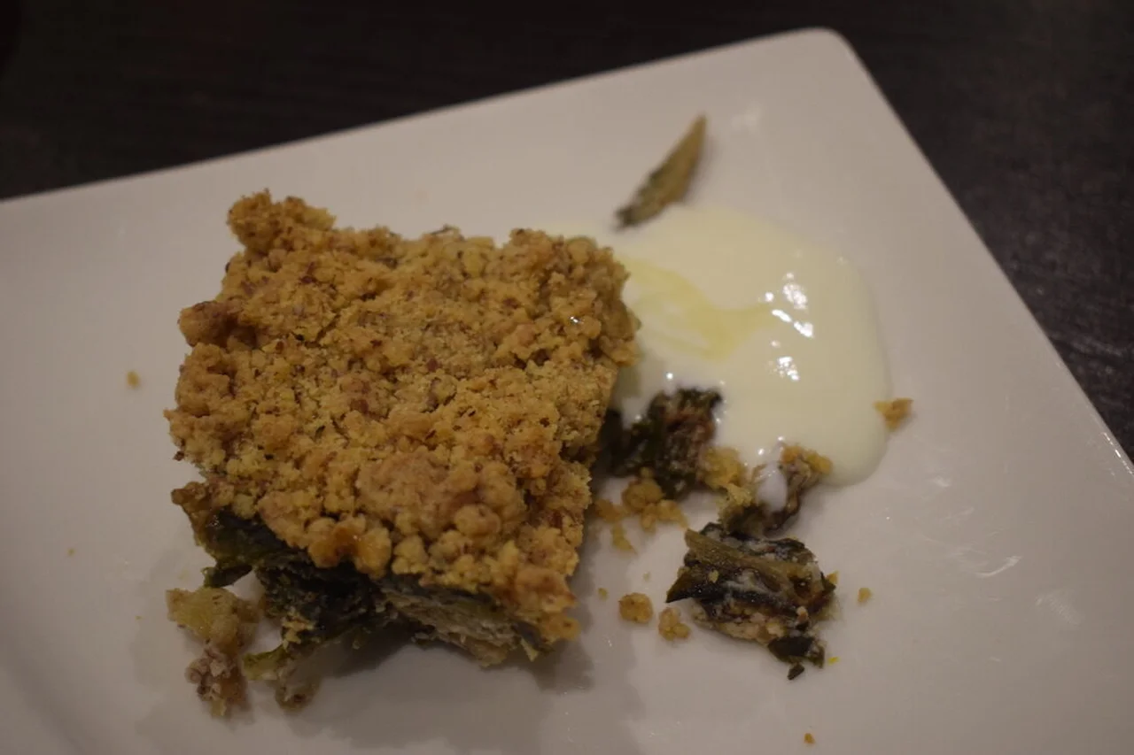 Crumble façon torta de blea