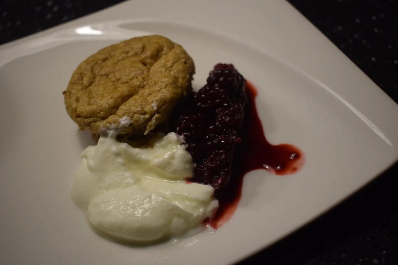 Fondant sans gluten purée de marrons et amandes
