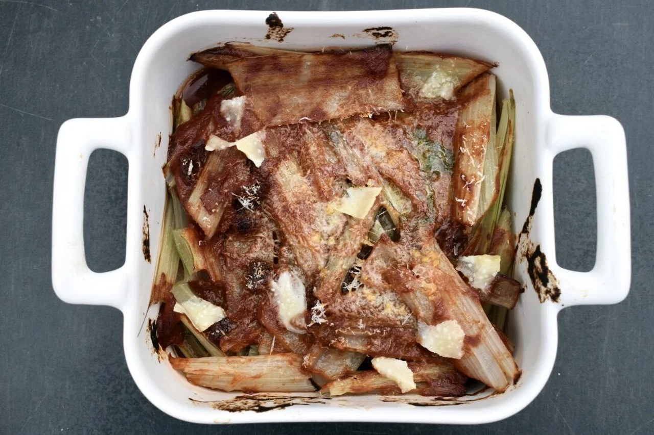 Gratin de côtes de blettes