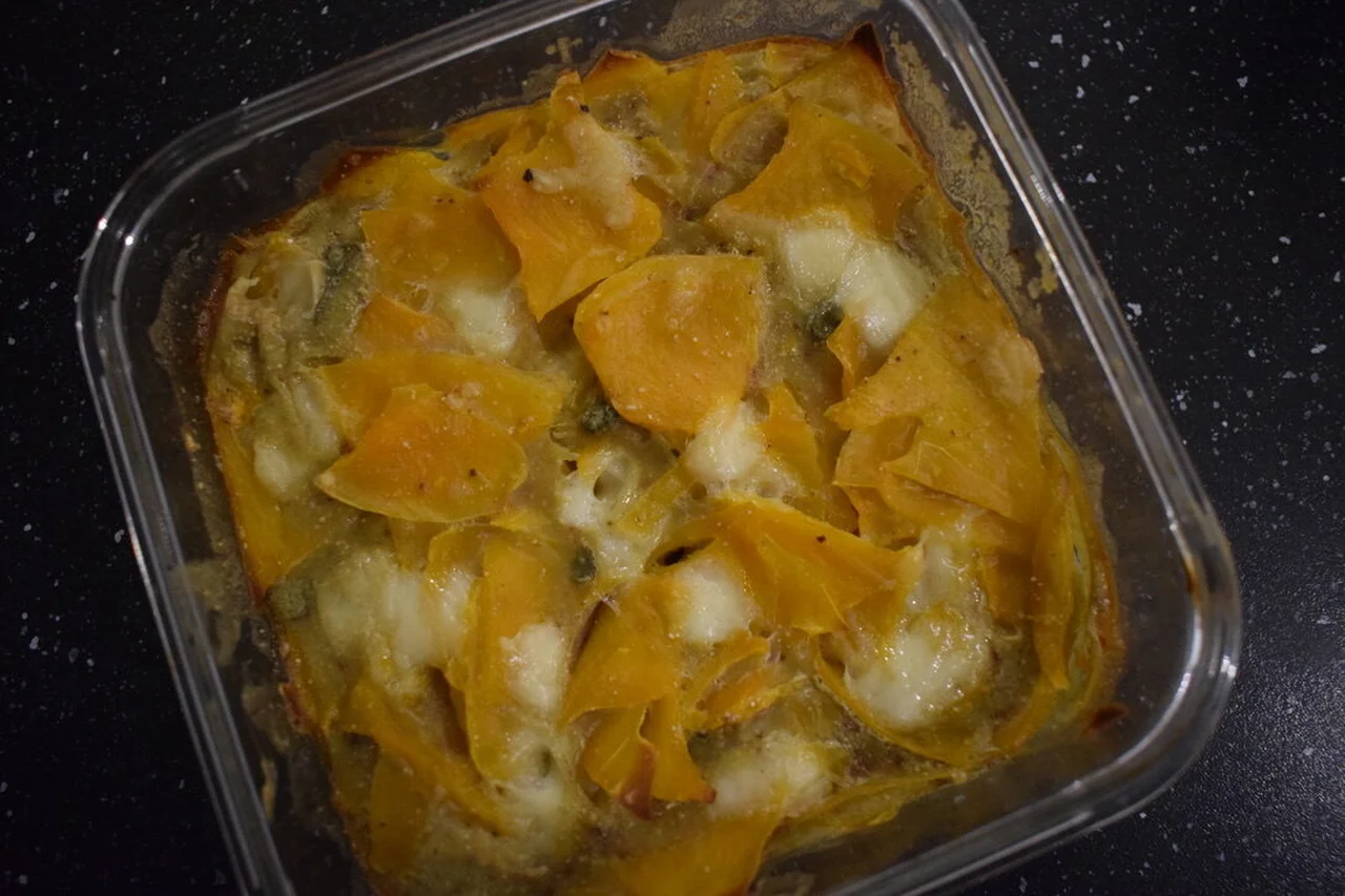 Invisible butternut, sauge et tomme de brebis