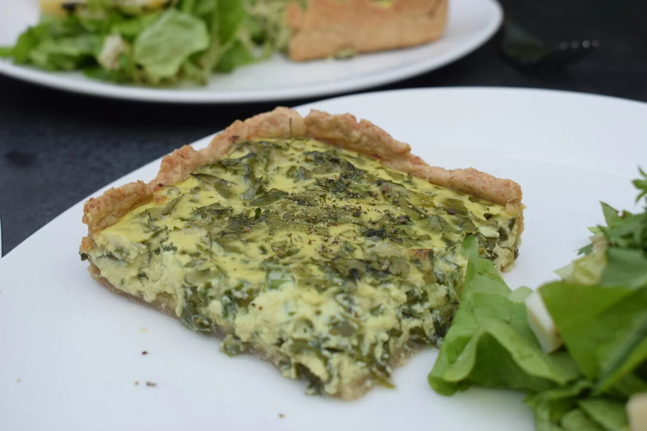 Quiche aux herbes façon arboulastre