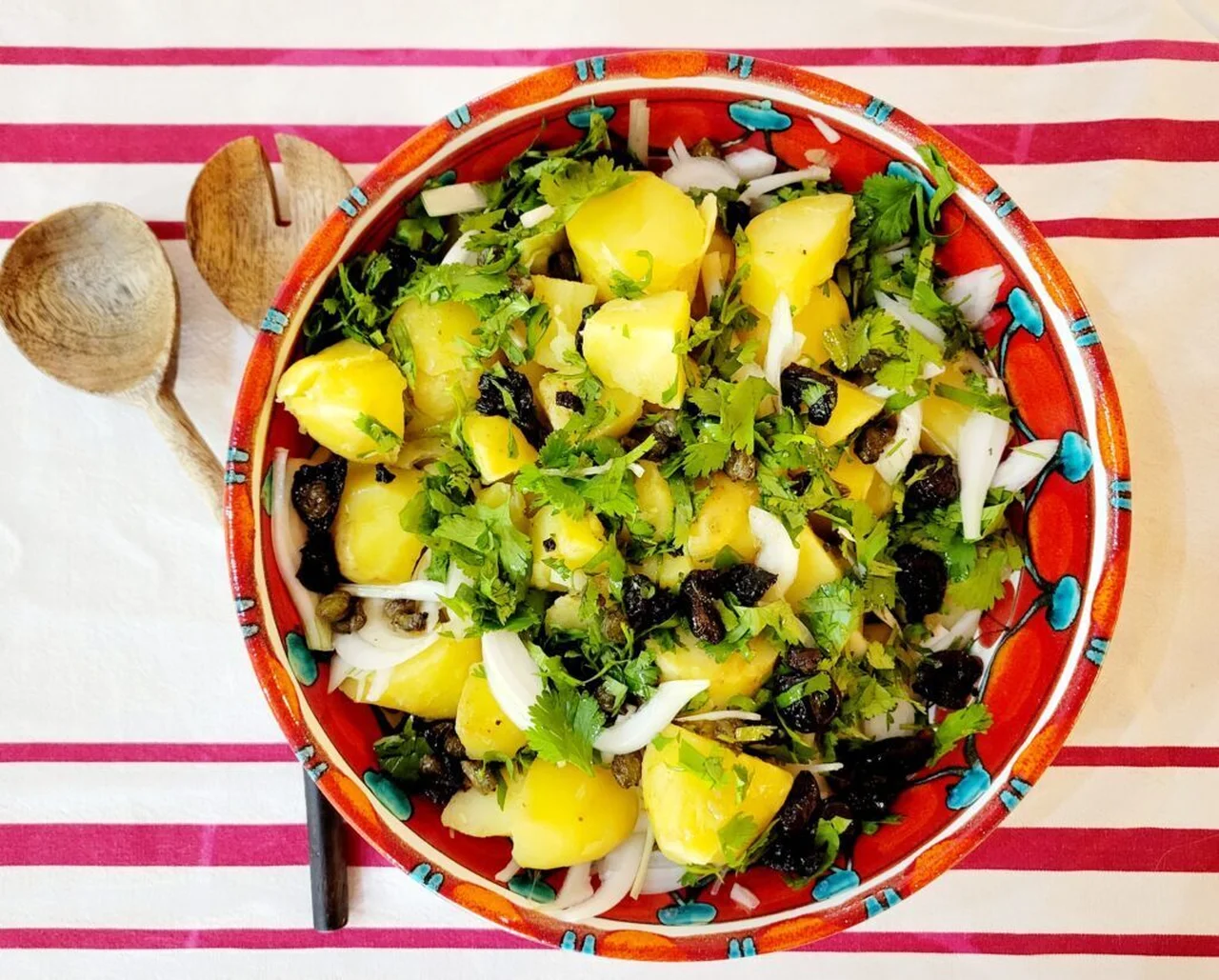 Salade de pommes de terre chypriote