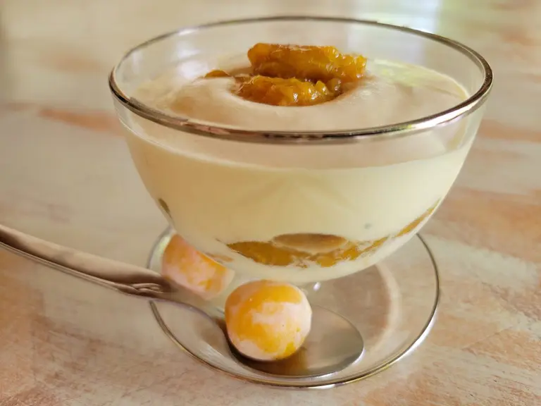Tiramisu aux mirabelles