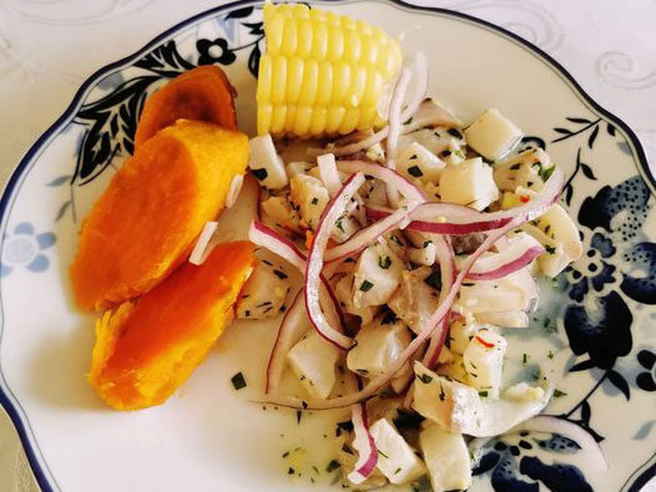 Ceviche de tilapia