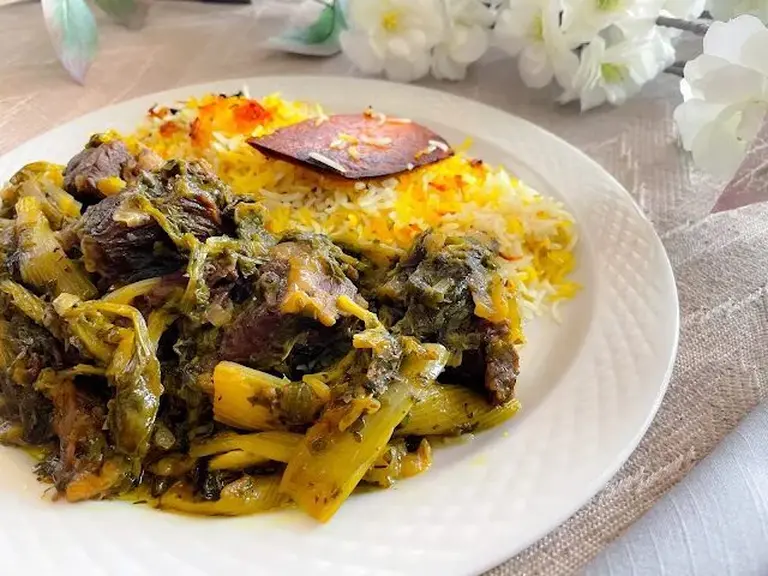 Viande au céleri perse