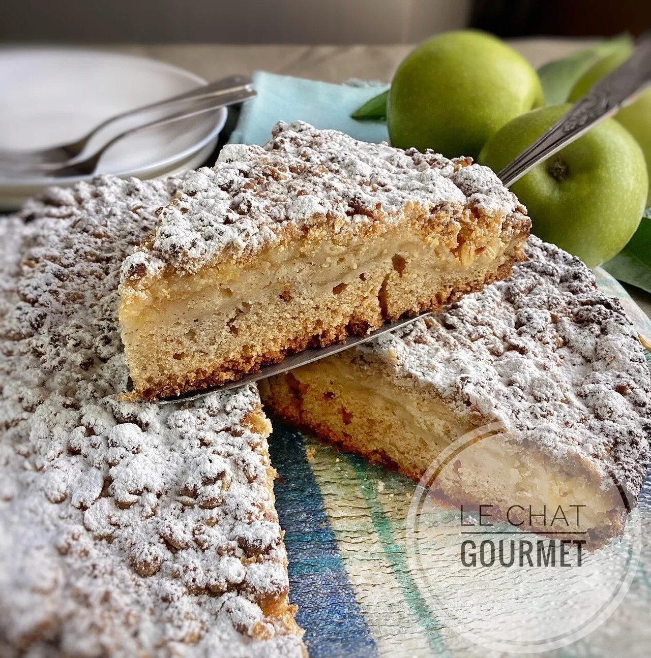 Irish apple cake