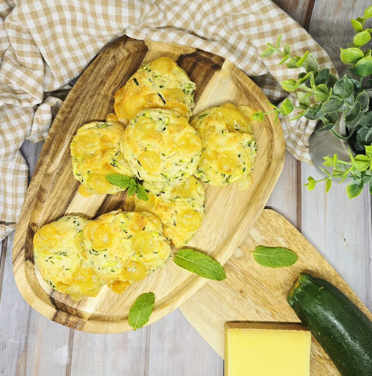 Cookies courgette et comté