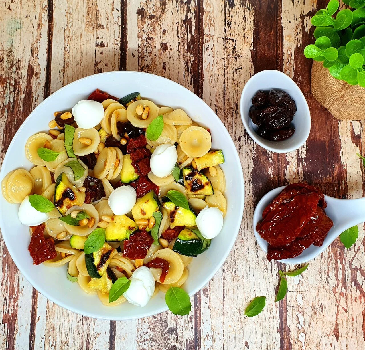 Salade d'orecchiettes estivale
