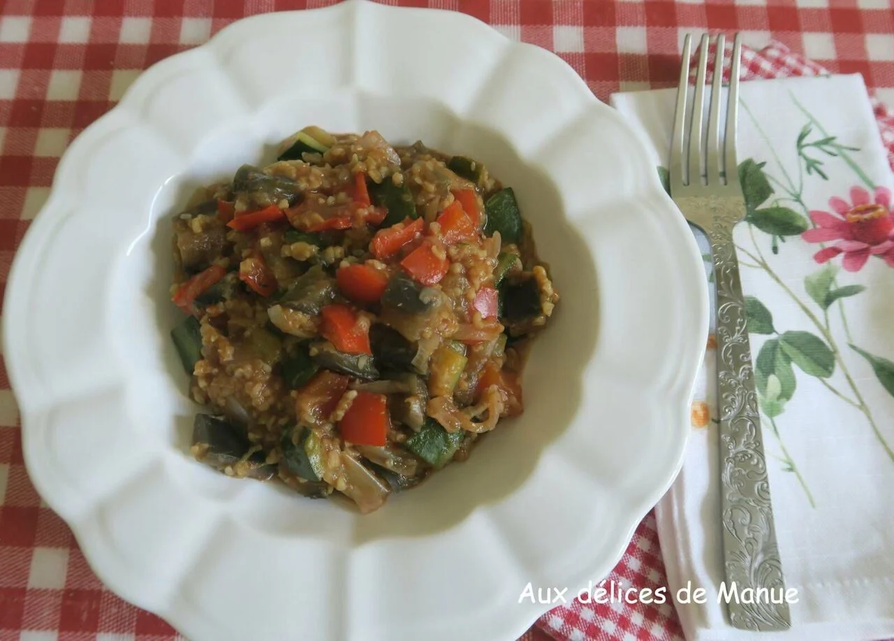 Boulgour aux légumes d'été
