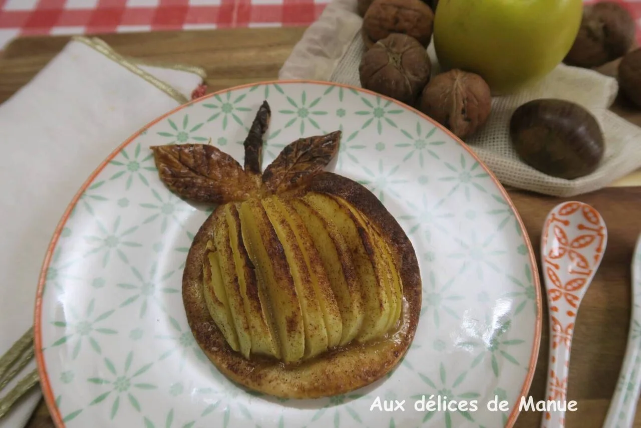 Tartelette pomme à la cannelle