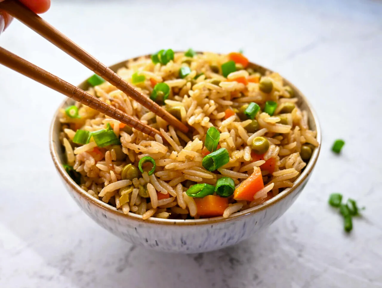 Riz sauté simple et rapide