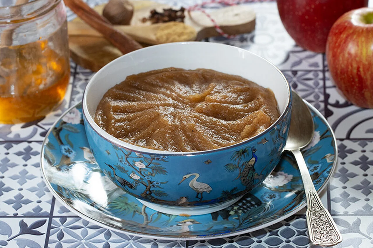 Compote de pommes aux 4 épices